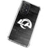NFL Los Angeles Rams Black & White Galaxy A52 5G Clear Case